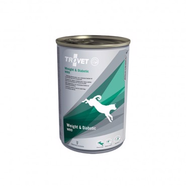 TROVET WET FOOD WEIGHT & DIABETIC 400gr ΚΛΙΝΙΚΗ ΥΓΡΗ ΤΡΟΦΗ ΣΚΥΛΟΥ